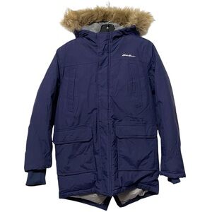 NWOT EDDIE BAUER Superior Down Parka Coat L